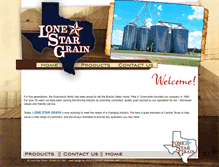 Tablet Screenshot of lonestargrain.com